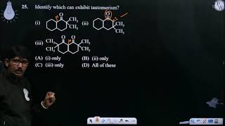 Identify which can exhibit tautomerism [upl. by Drofyar409]