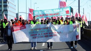 Warnstreiks im öffentlichen Dienst „Man merkt wie wenig man wert ist“ [upl. by Noryt]