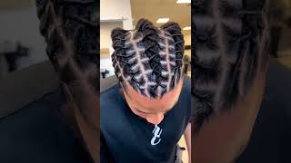 Short dreadlocks styles for Black Men and womenBarrel twists locstylesdreadstyles for short locs [upl. by Nelleus]