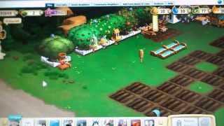 Farmville 2 tree grove watering trick [upl. by Snehpets596]