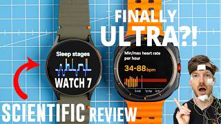 Galaxy Watch Ultra vs Watch 7 Scientific Review Initial Samsung Test [upl. by Aieki]