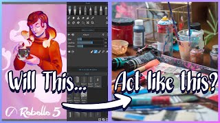 Does This Program ACTUALLY Act Like Real Paint ✦ Rebelle 5 Pro Review [upl. by Quent]