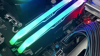 Fast DDR5 Memory with RGB and Good Overclocking Ability  Lexar ARES RGB DDR57200 32GB Kit [upl. by Atnomed492]