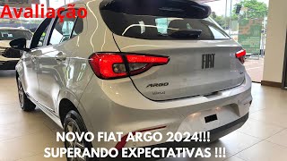 NOVO FIAT ARGO 2024 [upl. by Linneman]