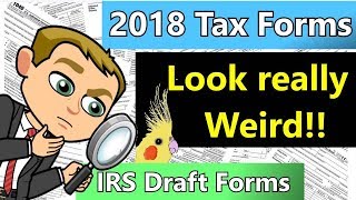 Preview of 2018 Federal Income Tax Forms and Changes 2018 IRS Federal Income Tax Forms [upl. by Bakemeier]