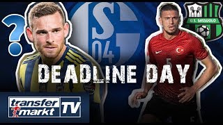 Deadline DayTicker 3 Janssen zu S04 Sassuolo holt TürkeiTalent  TRANSFERMARKT [upl. by Elmore]