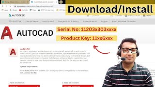 How To Download amp Install AutoCAD free [upl. by Korey956]