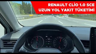 Clio 10 SCE Motor 65 HP Yakıt Tüketim Testi [upl. by Steck]