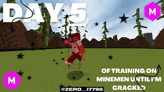 Day FIVE of Training on Minemen Until Im Cracked [upl. by Nnylyram]