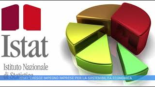 ISTAT CRESCE IMPEGNO IMPRESE PER LA SOSTENIBILITA ECONOMICA [upl. by Glenna]