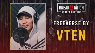 VTEN  Legend Freeverse English Rap  Nepali Hiphop  BreakStation  Beat by Young Metro [upl. by Nove205]