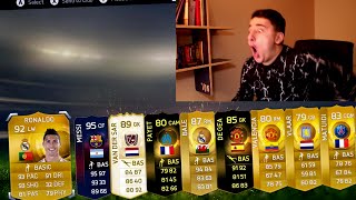 LUCKIEST FIFA 15 PACK OPENING [upl. by Currie515]