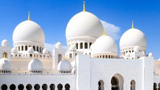 Visit the Sheikh Zayed Grand Mosque in Abu Dhabi UAE [upl. by Weikert]