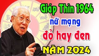 tử vi tuổi Giáp Thìn 1964 năm 2024 nữ mạng [upl. by Enelyk278]