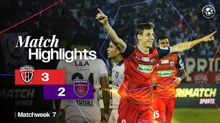 Match Highlights  NorthEast United FC 32 Odisha FC  MW 7  ISL 202425 [upl. by Thebazile]