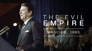 quotEvil Empirequot Speech by President Reagan  Address to the National Association of Evangelicals [upl. by Nedle]