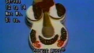 Carvel Cookie Puss doll Tv Commercial 1985 [upl. by Hoag810]