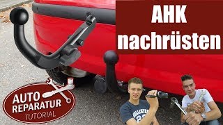 Anhängerkupplung nachrüsten  AHK Montage mit ESatz  Anleitung  DIY Tutorial [upl. by Sheena28]