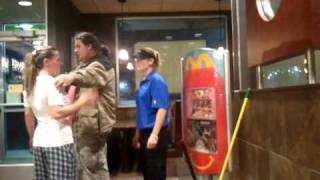 Mcdonalds employee argues with white trash woman [upl. by Graeme]