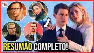 MISSÃO IMPOSSÍVEL TODOS OS 6 FILMES EM 1 VÍDEO  A HISTÓRIA COMPLETA DE ETHAN HUNT DO TOM CRUISE [upl. by Romeu]