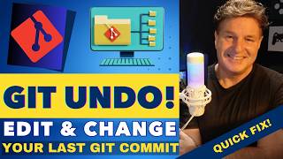 Undo the Last Git Commit [upl. by Annaes]