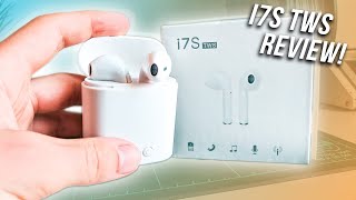 i7S TWS Airpods Clone Unboxing and Review [upl. by Corbet]