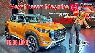 New Nissan Magnite Facelift Launched at ₹599 Lakh  More Firepower but how good [upl. by Ahsila597]