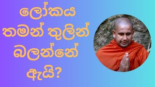 ලෝකය තමන් තුලින් බලන්නේ ඇයි Kothmale Kumara Kassapa Thero [upl. by Jermaine340]