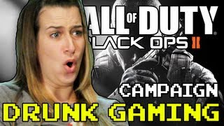 Drunk Gaming  Black Ops 2 Campaign Mode [upl. by Henrion766]