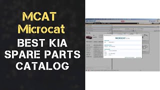 KIA MCAT MICROCAT BEST KIA SPARE PARTS CATALOG kia parts [upl. by Berner]