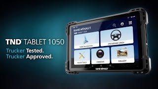 Rand McNally TND Tablet 1050 [upl. by Agnot]