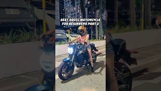 BEST 400CC MOTORCYCLE FOR BEGINNERS PART 2 2024 ladyrider honda cb650r [upl. by Chainey650]