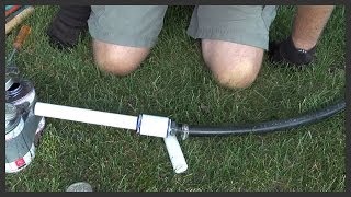 How to connect Poly pipe to PVC pipe [upl. by Enilecram]