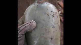 Privy Digging 1st Historical Flask😲 and super Rare Insulator [upl. by Deelaw]