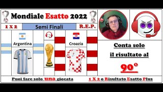 1 partita Semifinale Argentina vs Croazia [upl. by Honniball]