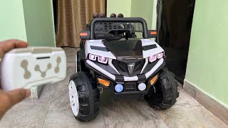 Big Size 4x4 RC Jeep Unboxing amp Testing  Ride on Car  Shamshad Maker 🔥🔥 [upl. by Katharyn123]