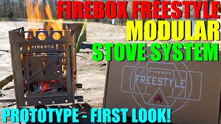 ALL NEW Firebox Freestyle Modular Stove System [upl. by Ecallaw527]