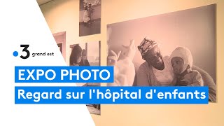 Expo photo en noir et blanc immersion au service de soins palliatifs gériatriques du CHRU de Nancy [upl. by Ahseikan]