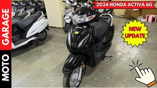 2024 Honda Activa 6G BS7 New Model E20  On Road Price Update  Mileage  Features Detail Review [upl. by Drahser]