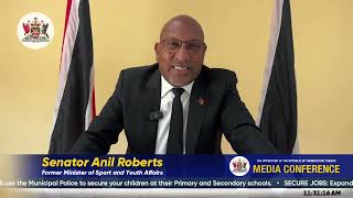 Senator Anil Roberts  Opposition Press Conference – May 23 2024 [upl. by Edwards258]