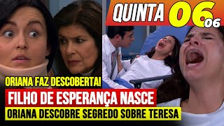 Novela  Teresa  0606 QuintaFeira Capítulo de hoje  Novela do SBT [upl. by Ahsotal903]