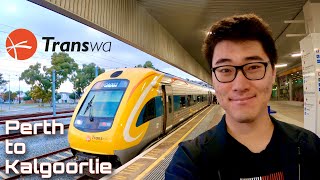 Transwa Prospector Train Perth to Kalgoorlie  The fastest passenger service in Australia [upl. by Magill]