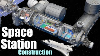 How did they build the ISS International Space Station [upl. by Marcelle691]