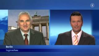 ARD Tagesschau  Whistleblower Preis für Snowden  Interview mit U Bartosch VDW  3082013 [upl. by Il199]