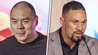 Zhilei Zhang vs Joseph Parker • FINAL PRESS CONFERENCE • Joshua v Ngannou  DAZN Boxing [upl. by Emmaline]