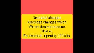 DESIRABLE CHANGES AND UNDESIRABLE CHANGES BY Srishti Dubey [upl. by Eatnuahc898]