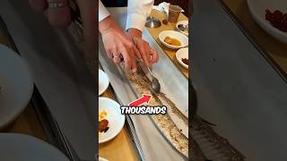 Most Expensive Fish At restaurant 🤯 [upl. by Lohner]