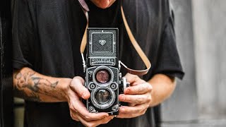 Street Photography With My Dream Camera Rolleiflex 28F [upl. by Metzger]