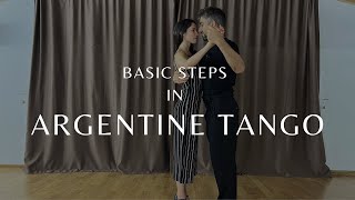 Basic Steps in Argentine Tango [upl. by Ardnaz738]