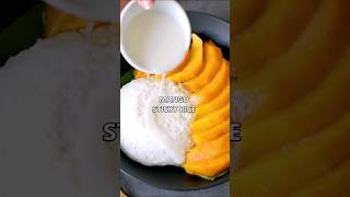 How To Make MANGO STICKY RICE With Coconut Sauce [upl. by Cutter]